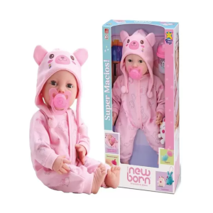 8191 BONECA DIVER NEW BORN - BRINCANDO DE PIJAMA – MENINA
