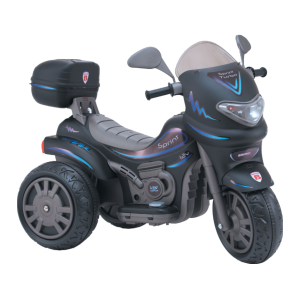         677 SPRINT TURBO PRETA C/ CAPACETE 12V