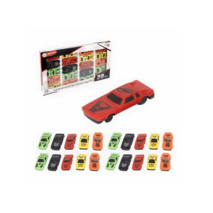 WBC2494 Carro Coleção De Plástico Roda Livre 20 Peças