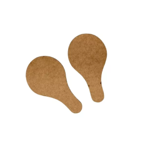 Mini Raquete de madeira e bolinha de plástico