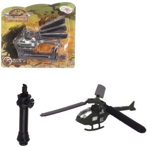 WB3594 HELICOPTERO COM LANCADOR MILITAR