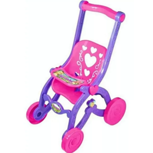 CDB050SL CARRINHO DE BONECA FLORZINHA LILAS
