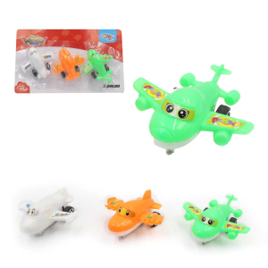 WB12511 AVIAO A FRICCAO DIVERTIDO BABY PLANE 3 PCS