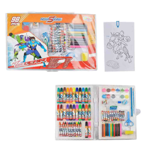 WE3910 ESTOJO KIT ESCOLAR HERO SQUAD 98 PCS