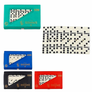 WX4081 DOMINO PONTOS PRETOS MIX  28PÇS