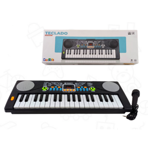 DTE0374 TECLADO COM MICROFONE