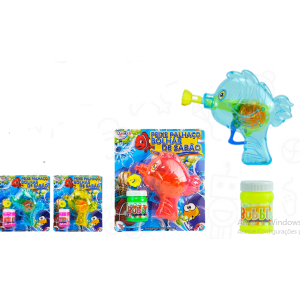 DTY0656 PISTOLA BOLHA DE SABAO