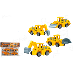 DTY1214 VEICULOS CONSTRUCAO 4PCS