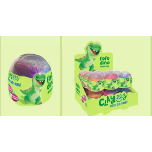 4000 CLAYEEZ SURPRESA FOFODINO 12g