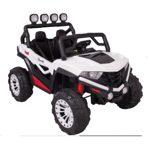 9213 QUADRICICLO RALLY EXTREME BRANCO 12V