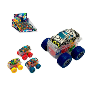 WB19476 CARRO A FRICCAO COM LUZ 360 BIG COLORS