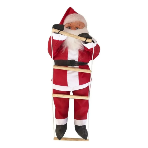 PAPAI NOEL PEQUENO NA ESCADA