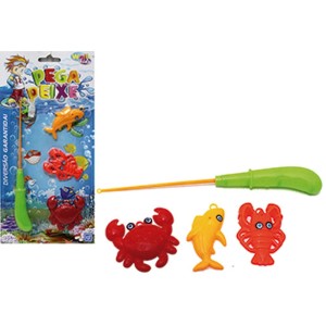 WBU2640 PEGA PEIXE CARTELA 04 PCS 19CM