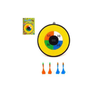 WB3799  JOGO DE DARDOS ACERTE O ALVO 28CM BLISTER WELLKIDS